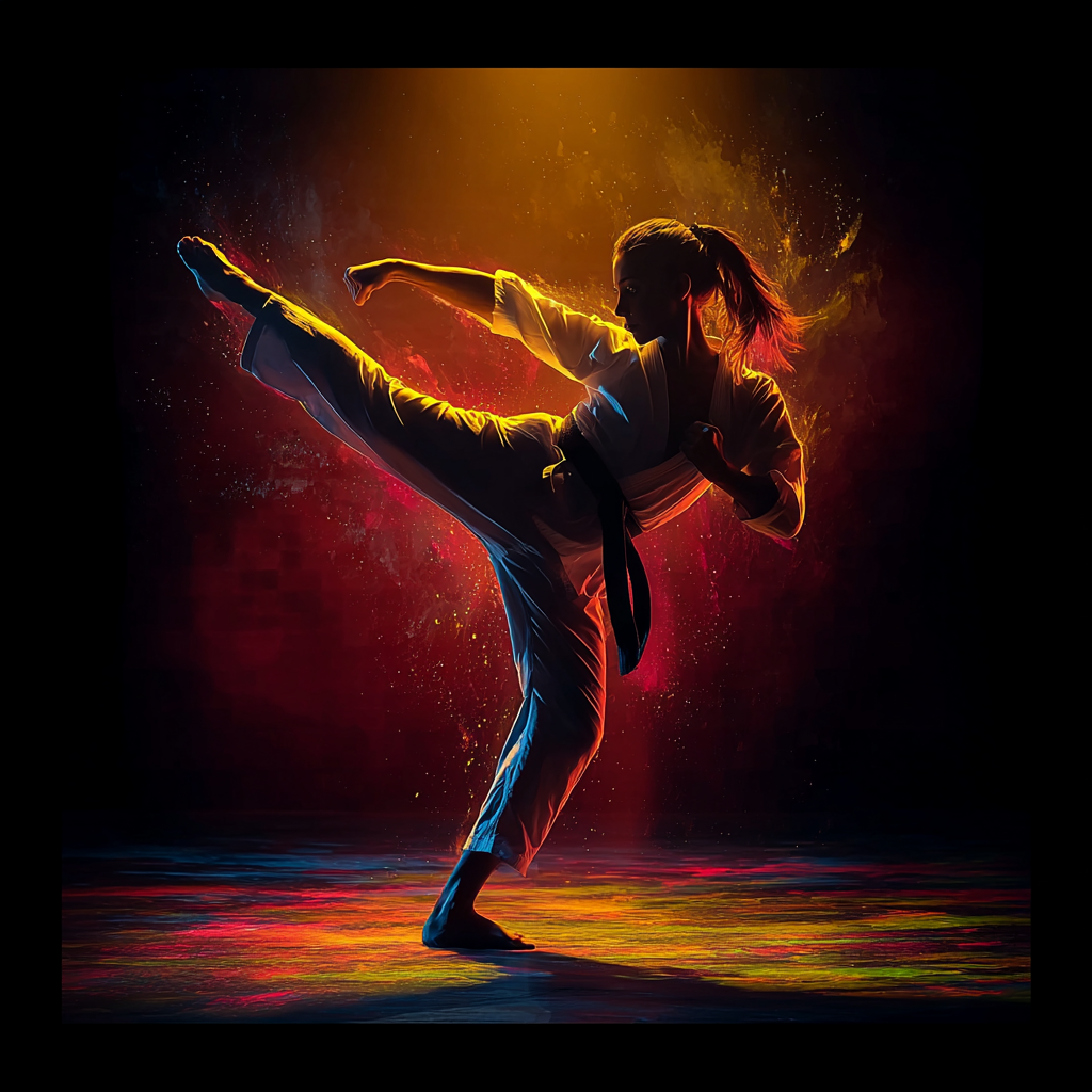 Clase de Karate en D.O.S Studio Las Arboledas